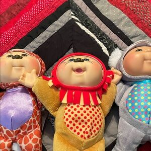 Colorful Animal Costume Dolls Set